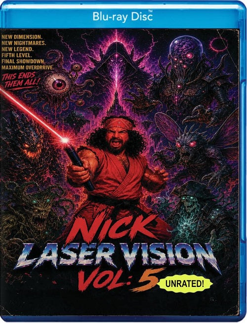 Nick Lasers Laser Vision Volume 4 (James Balsamo) Vol Four New Blu-ray Presale