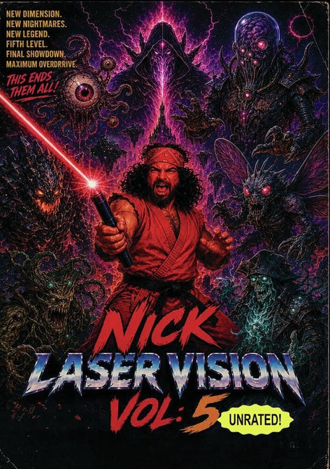 Nick Lasers Laser Vision Volume 5 (James Balsamo) Vol Five New DVD Presale