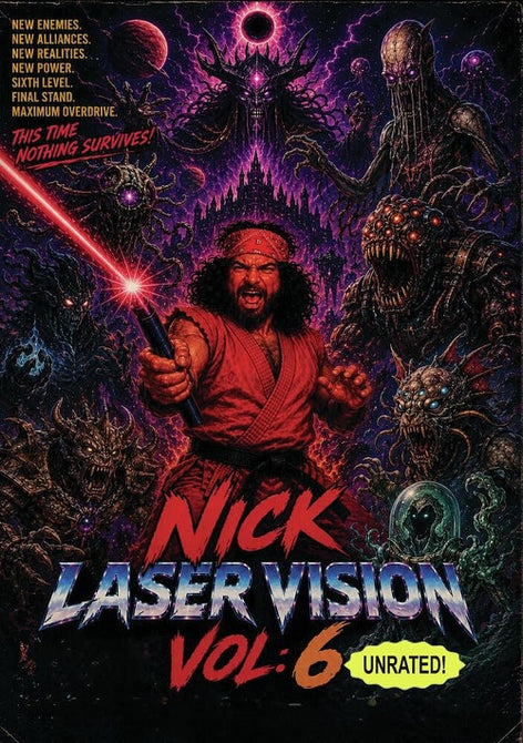 Nick Lasers Laser Vision Volume 6 (James Balsamo) Vol Six New DVD Presale