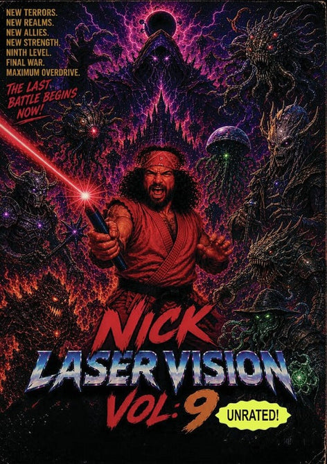 Nick Lasers Laser Vision Volume 9 (James Balsamo) Vol Nine New DVD Presale