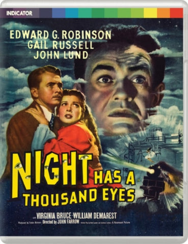 Night Has a Thousand Eyes (Edward G. Robinson) Limited Edition Region B Blu-ray