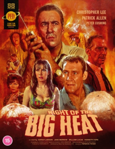 Night of the Big Heat (Christopher Lee Patrick Allen) New Region B Blu-ray