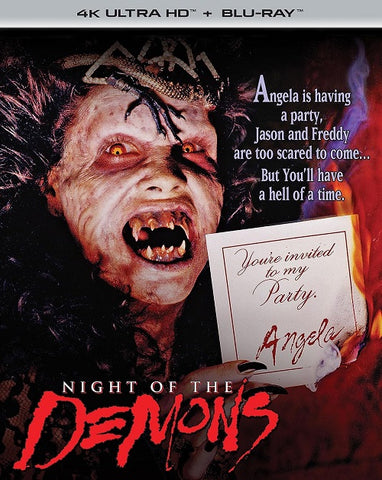 Night of the Demons (Cathy Podewell) Collectors Edition New 4K Mastering Blu-ray