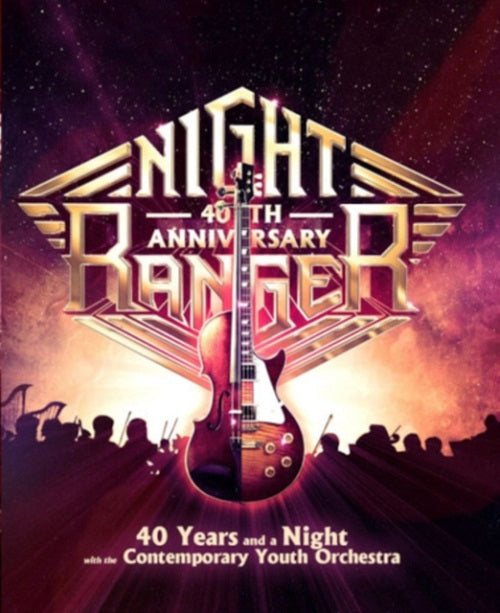 Night Ranger 40 Years and a Night Forty & New Region B Blu-ray