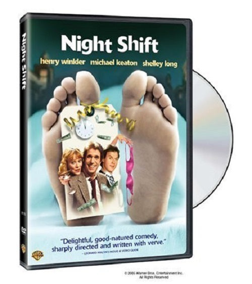 Night Shift (Henry Winkler Michael Keaton) Region 4 New DVD 1982