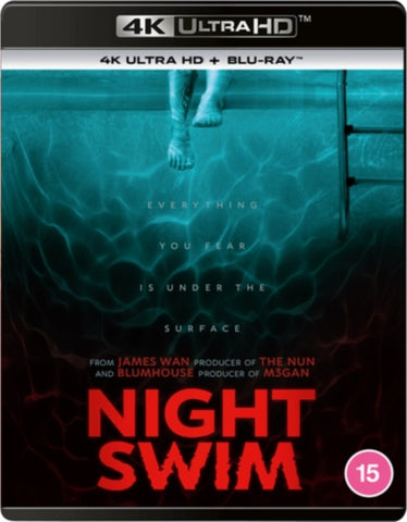 Night Swim (Wyatt Russell Kerry Condon) New 4K Ultra HD Region B Blu-ray