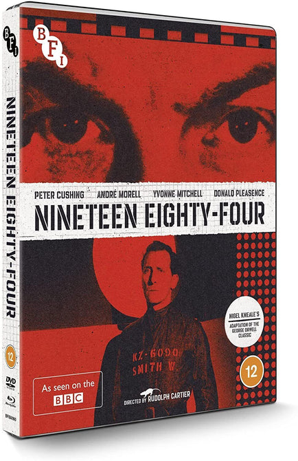 Nineteen Eighty-Four (Peter Cushing) 84 Eighty Four New Region B Blu-ray + DVD