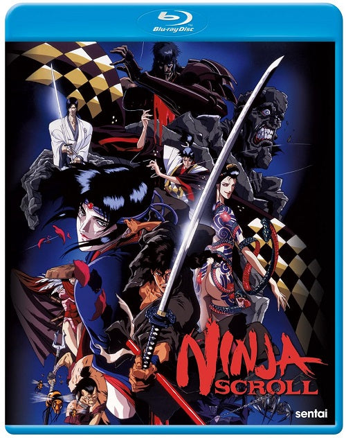 Ninja Scroll (Koichi Yamadera Emi Shinohara Takeshi Aono) New Blu-ray