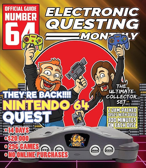 Nintendo Quest 64 (Rob McCallum Jay Bartlett) Sixty Four New Blu-ray Presale