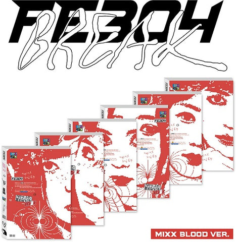 NMIXX Fe3O4 BREAK Mixx Blood Version New CD