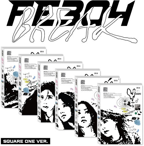 NMIXX Fe3O4 BREAK (Square One Version) New CD