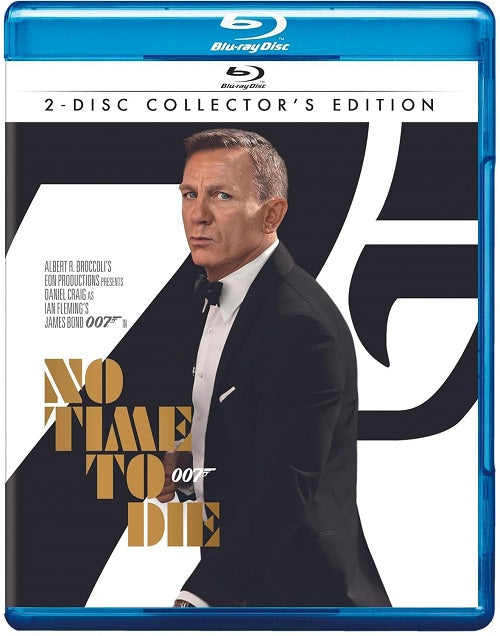 No Time to Die (Daniel Craig Lea Seydoux Rami Malek Lashana Lynch) Blu-ray