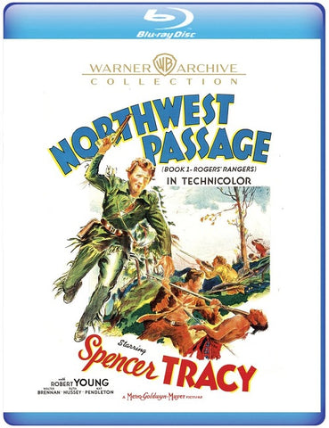 Northwest Passage (Spencer Tracy Robert Young Ruth Hussey) New Blu-ray