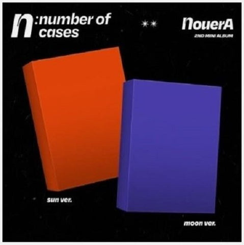 Nouera N Number Of Cases New CD + Sticker + Booklet + Photo Book Presale