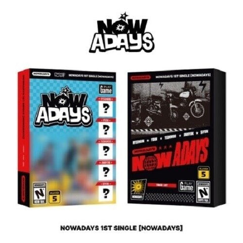 Nowadays Self Titled New CD + Sticker + Book + Postcard + Photos + Photo Cards