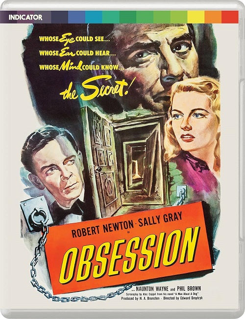 Obsession aka The Hidden Room (Robert Newton Phil Brown) Limited Edition Blu-ray