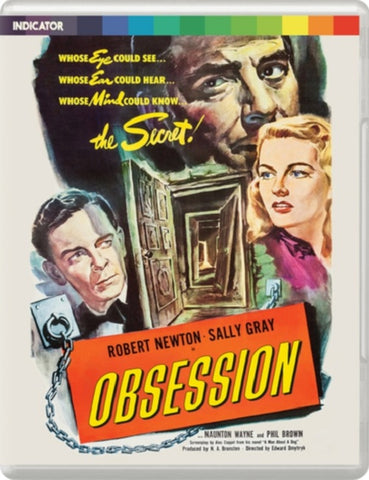 Obsession (Robert Newton Phil Brown) Limited Edition Region B Blu-ray