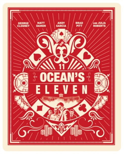 Ocean's Eleven Steelbook Oceans 11 New 4K Ultra HD Region B Blu-ray