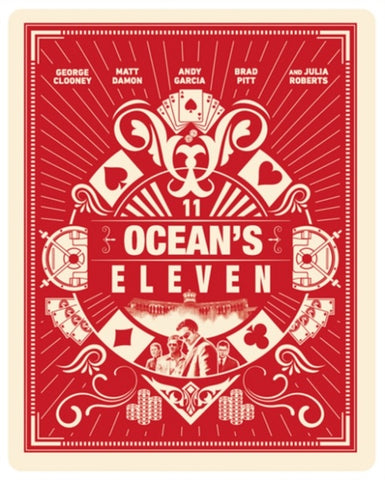 Ocean's Eleven Steelbook Oceans 11 New 4K Ultra HD Region B Blu-ray