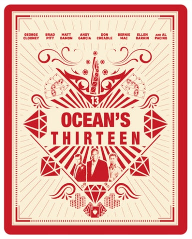 Ocean's Thirteen Steelbook Oceans 13 New 4K Ultra HD Region B Blu-ray