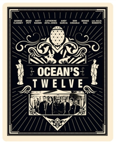 Ocean's Twelve Steelbook Oceans 12 New 4K Ultra HD Region B Blu-ray