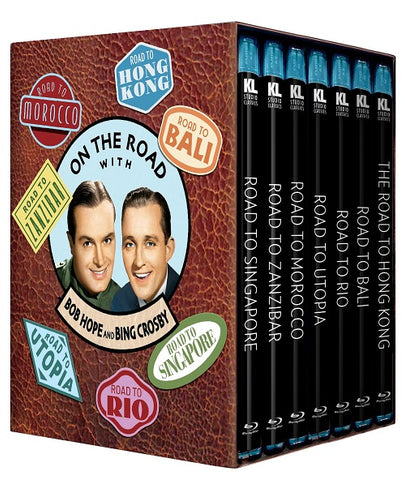 On the Road with Hope and Crosby (Bob Hope Bing Crosby Dorothy Lamour) Blu-ray