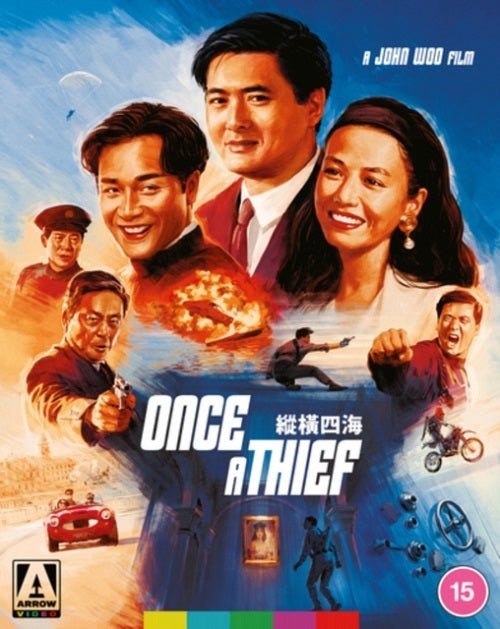 Once a Thief (Chow Yun-fat Leslie Cheung) Limited Edition Reg B Blu-ray Presale