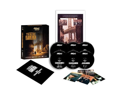 ONCE UPON A TIME IN AMERICA 1387 / 3000 New 4K Ultra HD Region B Blu-ray