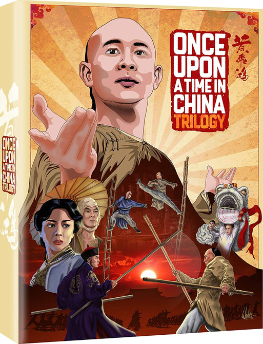 Once Upon A Time In China Trilogy 1 2 3 (Jet Li) Region B Blu-ray Box Set