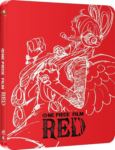 One Piece Film Red New 4K Ultra HD Blu-ray + Steelbook