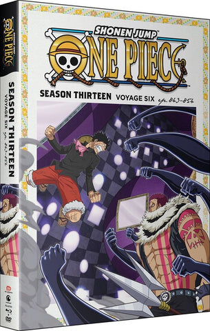 One Piece Season 13 Series Thirteen Thirteenth Voyage 6 Six New Blu-ray Box Set