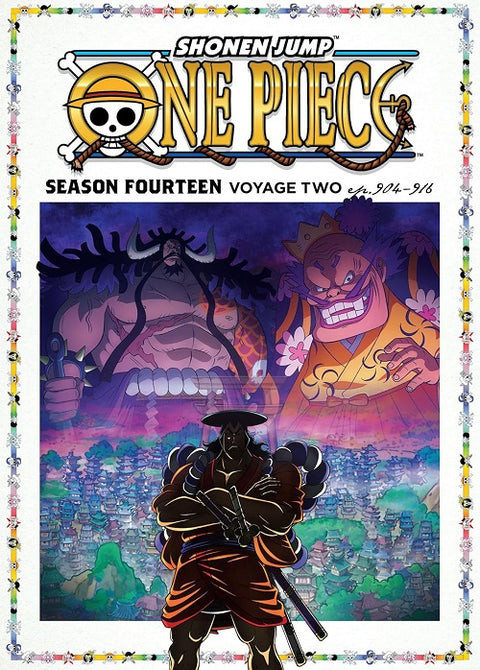 One Piece Season 14 Series Fourteen Fourteenth Voyage 2 Blu-ray + DVD Box Set