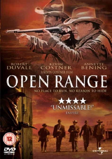 Open Range (Kevin Costner Robert Duvall Annette Bening) New Region 2 DVD