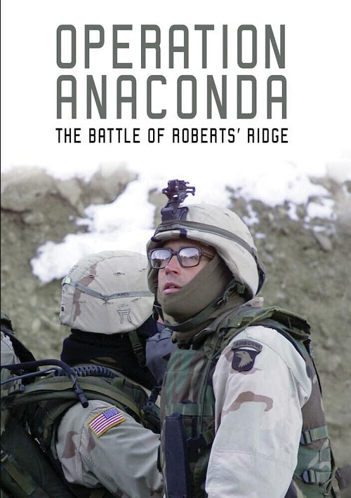 Operation Anaconda The Battle of Roberts Ridge (Will Lyman) New DVD Pr ...