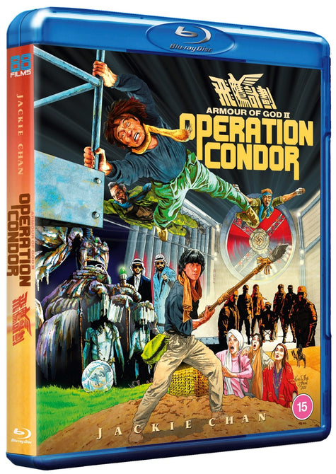 Operation Condor Armour of God II  2 Jackie Chan Region B Blu-ray