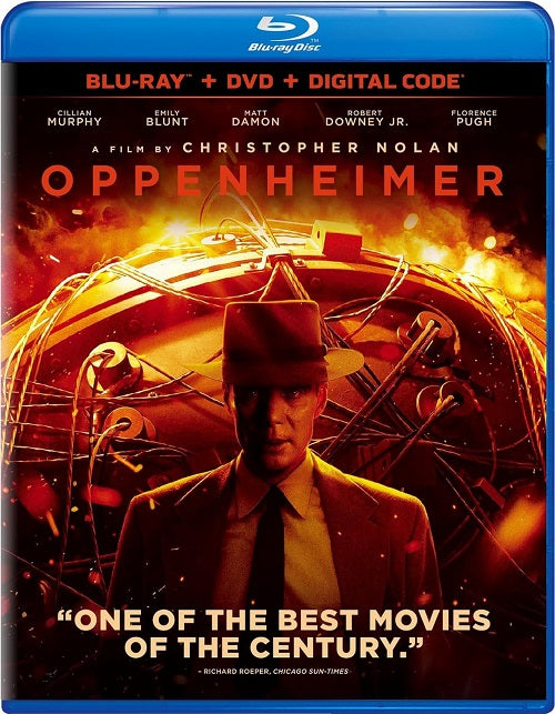 Oppenheimer (Emily Blunt Matt Damon Robert Downey Jr) Blu-ray + DVD + Digital