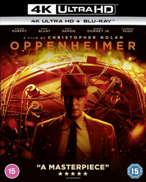 Oppenheimer (Emily Blunt Robert Downey Jr) New 4K Ultra HD Region B Blu-ray