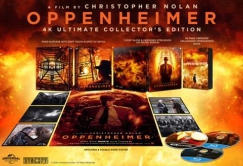 Oppenheimer (Emily Blunt) Special Edition New 4K Ultra HD Region B Blu-ray