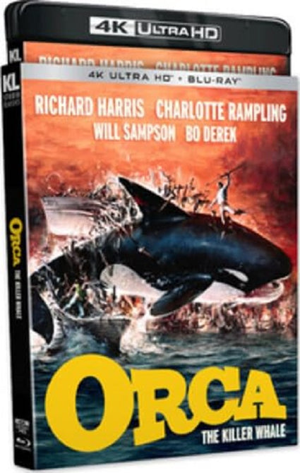 Orca The Killer Whale (Richard Harris Charlotte Rampling) 4K Ultra HD Blu-ray