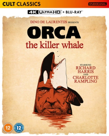 Orca The Killer Whale (Richard Harris) 4K Ultra HD Region B Blu-ray + Steelbook