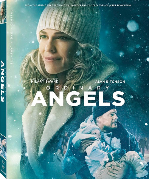 Ordinary Angels (Hilary Swank Alan Ritchson Emily Mitchell) New Blu-ray + DVD