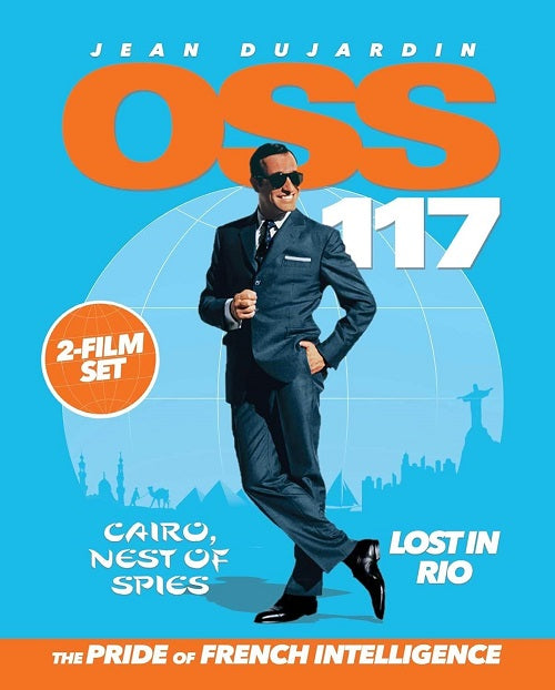 OSS 117 2 Film Set 2 Disc New Blu-ray Box Set