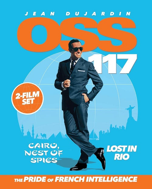 OSS 117 2 Film Set (Jean Dujardin Berenice Bejo Louise Monot) New Blu-ray