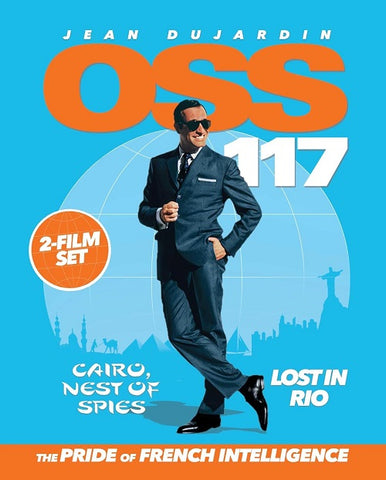 OSS 117 2 Film Set (Jean Dujardin Berenice Bejo Louise Monot) New Blu-ray