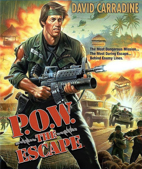 P.O.W. The Escape aka Attack Force Nam Behind Enemy Lines POW New Blu-ray