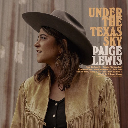 Paige Lewis Under The Texas Sky New CD