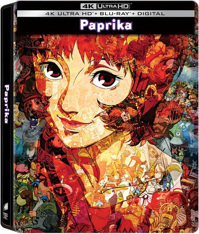 Paprika Limited Edition New 4K Ultra HD Blu-ray + Digital + Steelbook