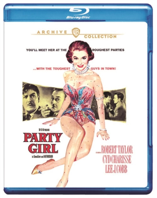 Party Girl (Robert Taylor Cyd Charisse Lee J. Cobb) New Region B Blu-ray