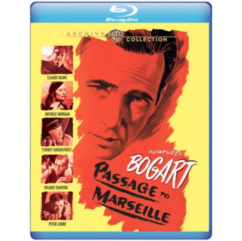 Passage To Marseille (Humphrey Bogart Michele Morgan) New Region B Blu-ray