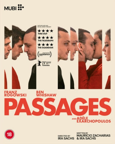 Passages (Franz Rogowski Ben Whishaw Adele Exarchopoulos) New Region B Blu-ray